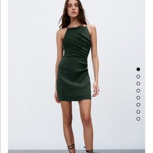 Zara Draped Mini Dress